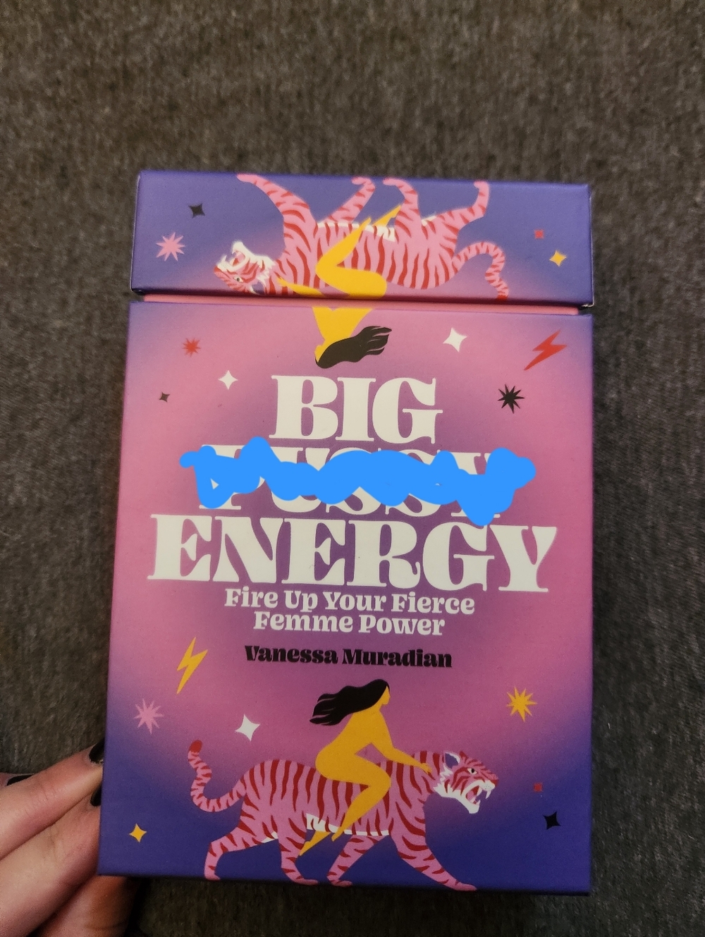 Big Energy Fire Up Your Fierce Femme Power - Purple Packaging